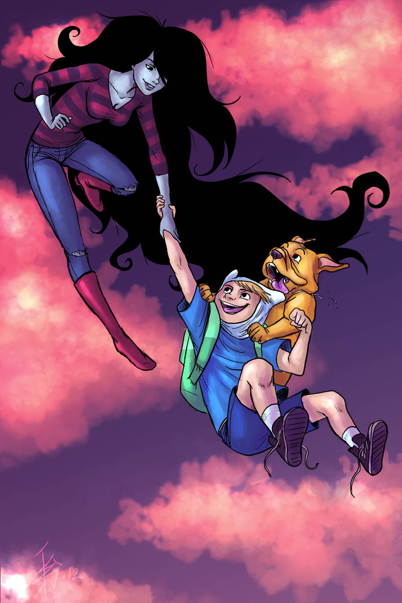 Adventure Time fanart by nocturnalMoTH
