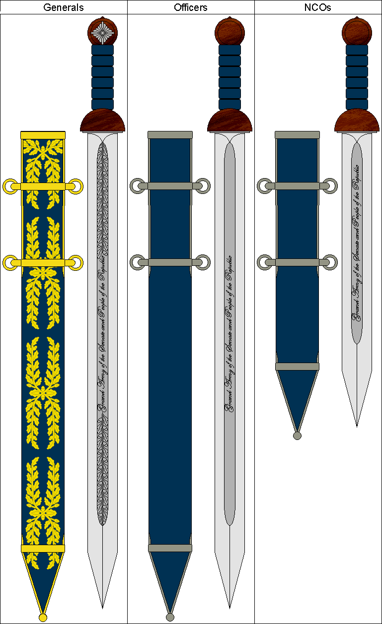 M08 Army Spatha and Gladius