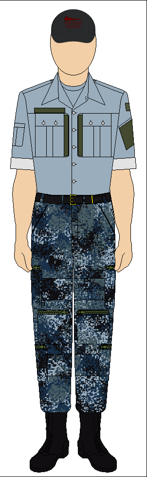 m09 Navy On-Board Uniform