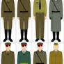 Selection of Cold War Soviet Uniforms