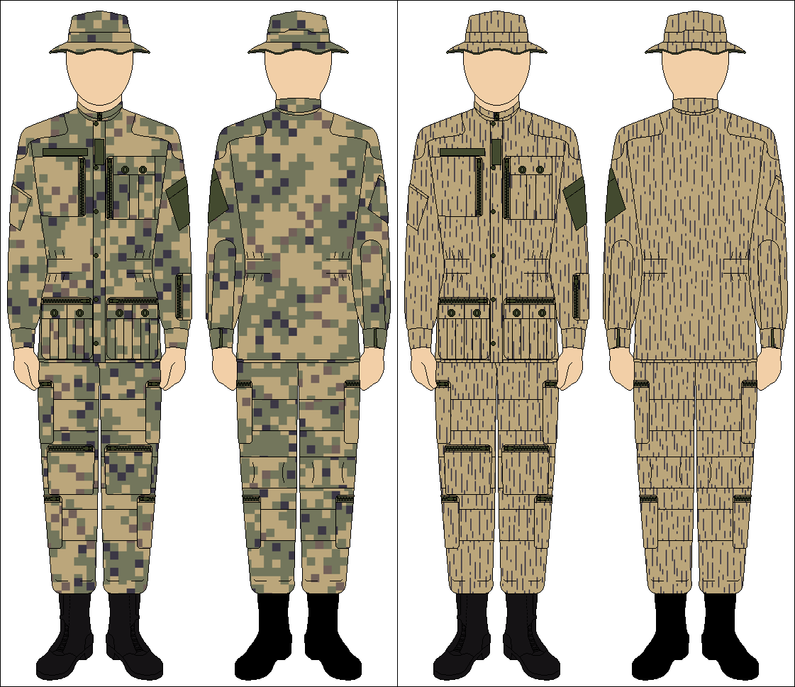 US Army post-1975 experimental patterns by Tounushi on DeviantArt