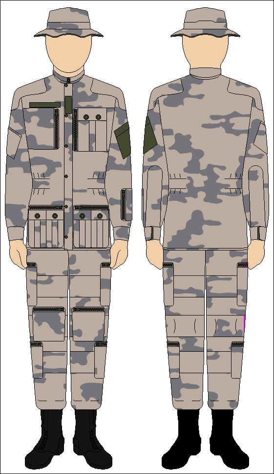 American 2-color urban by Tounushi on DeviantArt