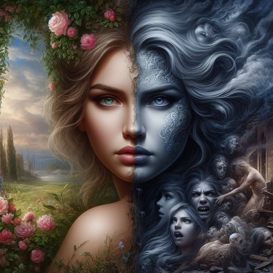 Two Faces by K0rvinus on DeviantArt