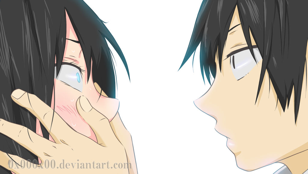 Itsuki X Kanoi (Kanojo wa Rokurokubi) by 0x000x00 on DeviantArt