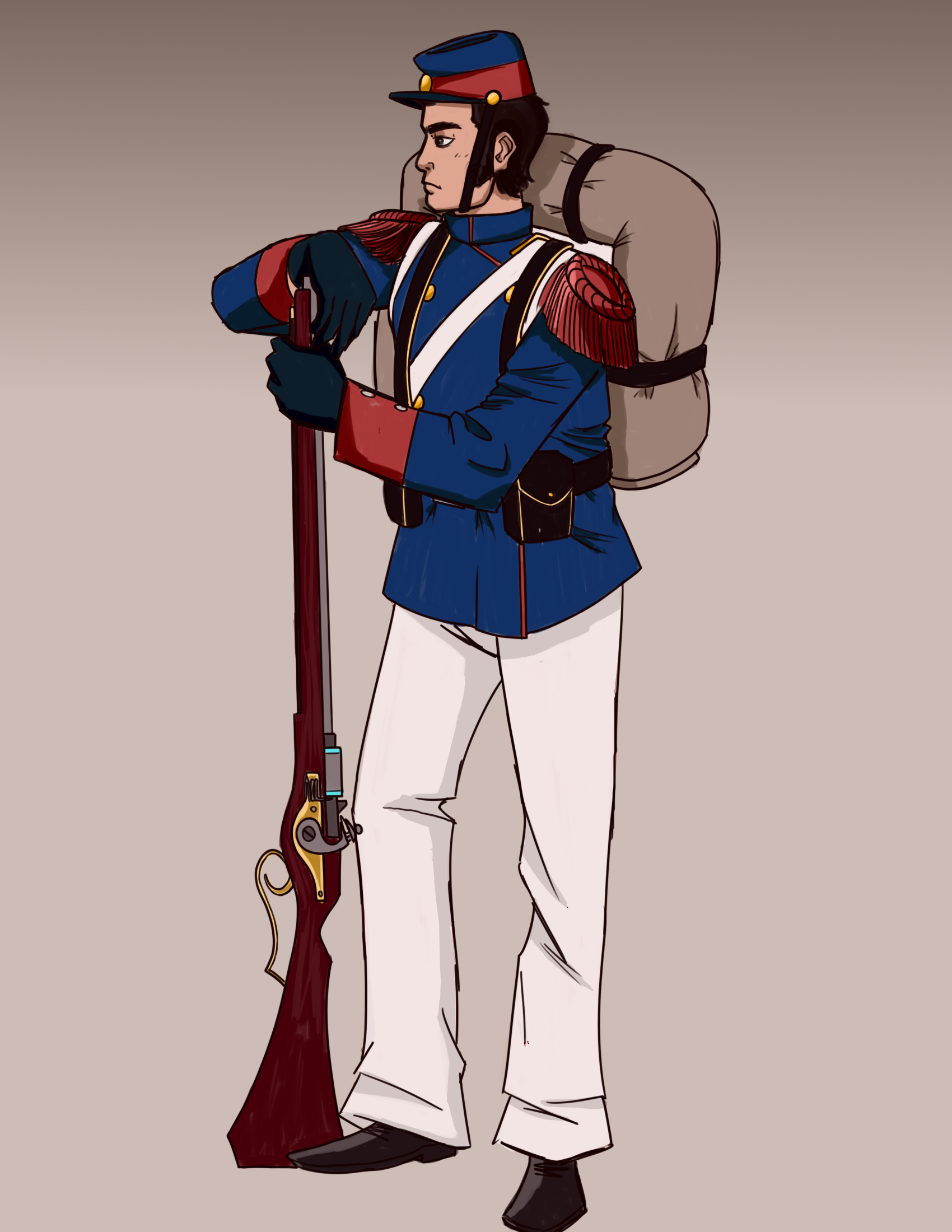 Deviantart Rifleman Guard Federal Rifleman by Lucca-Vendramel on DeviantArt