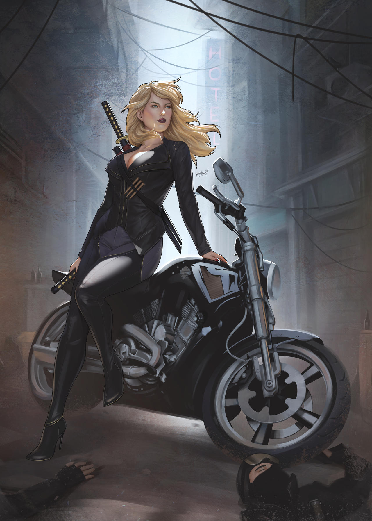 Biker Chick Viktoria