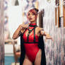 Ivy Cosplay as Lilith Bridgeport in Latex 1