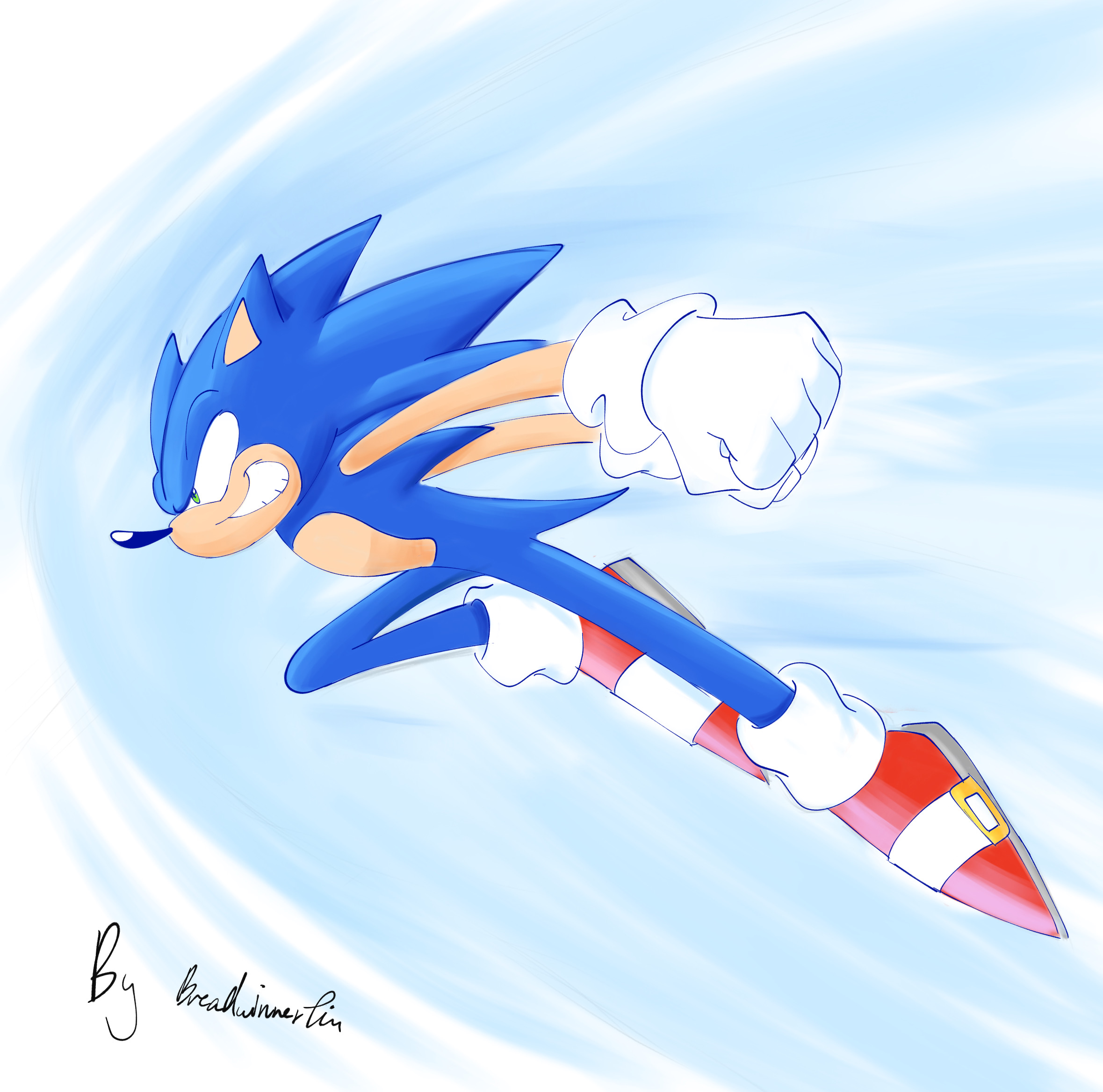 Sonic Speed by BreadwinnerTim on DeviantArt