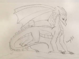 learning to draw a dragon