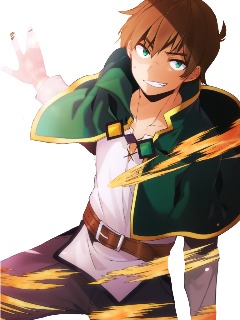 Konosuba - Kazuma Satou by BlueWolfArtista on DeviantArt