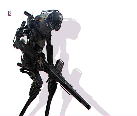 Robot-MM41 / Benoit Godde Concept Artist