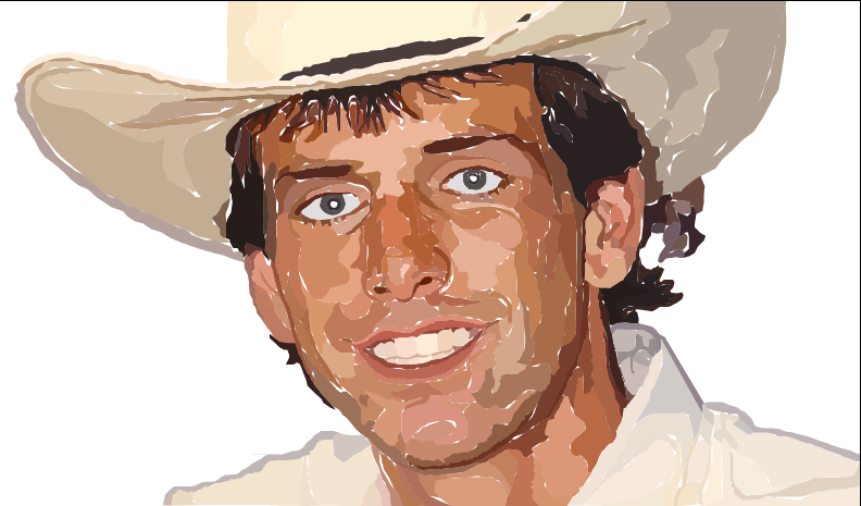 Lane Frost with Ai software