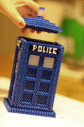 Hama Bead Tardis