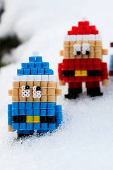 Santas Elves - Hama Beads