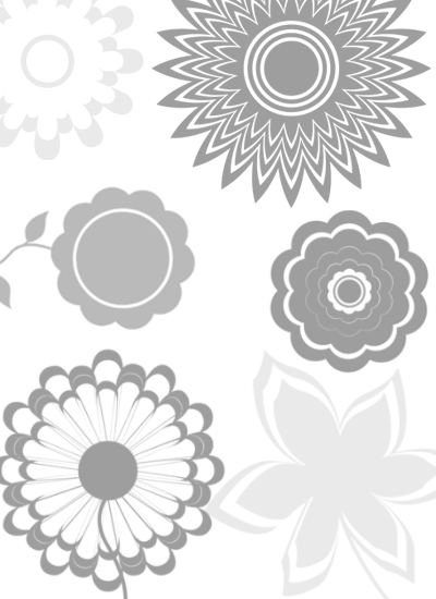 Flower Brushes Pack 2