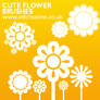 Cute Flower Brushes