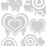 Photoshop Vector Heart Brushes