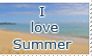 I love summer stamp