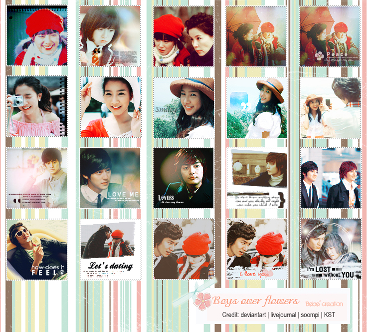 Boys over flowers iconset 2