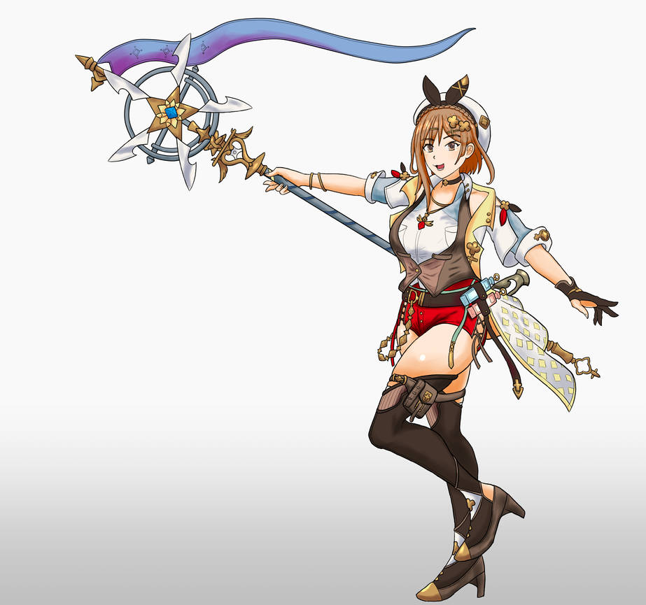 Atelier Riza 3 Fanart by Mechamastermind on DeviantArt