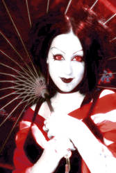 red vampire geisha