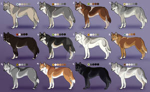 Natural Wolf Adoptables 2: Closed