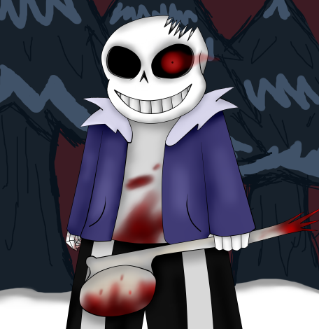 The Knife GameHorrortale!Sans x Reader by ClanWarrior on DeviantArt