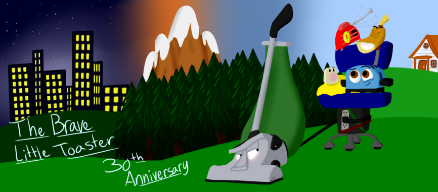 The Brave Little Toaster 30th Anniversary by LadyFuzzChild on DeviantArt