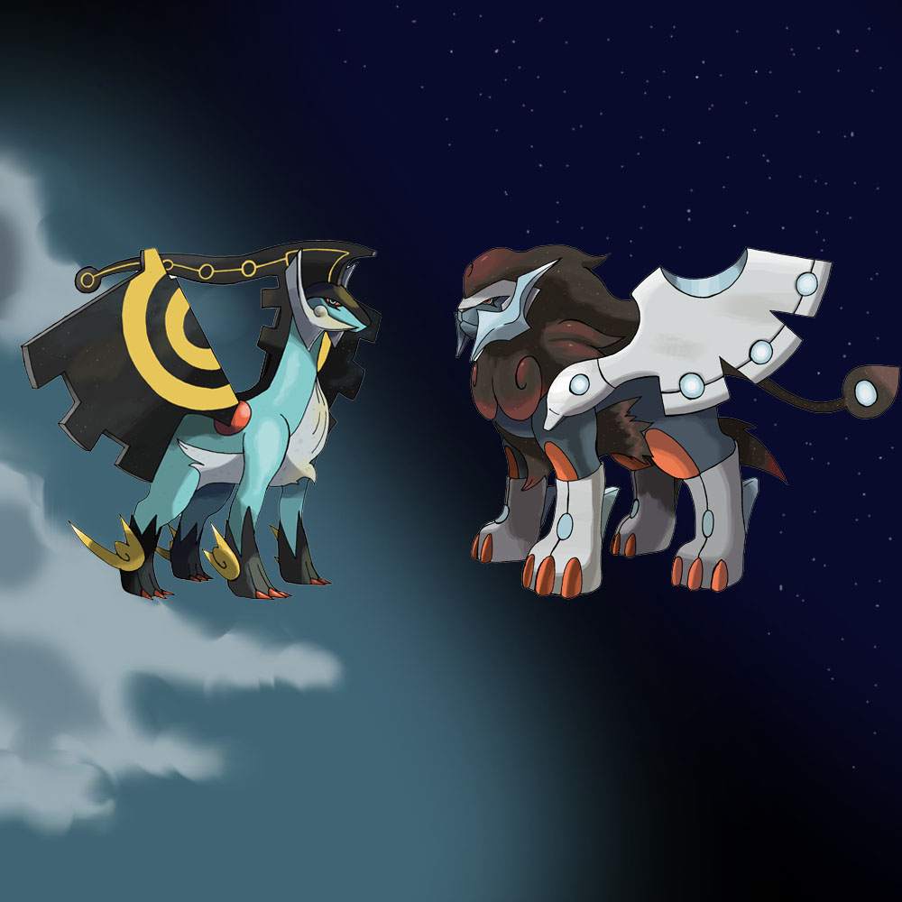 Generation II Legendary Pokemon by LuthienNenharma on DeviantArt