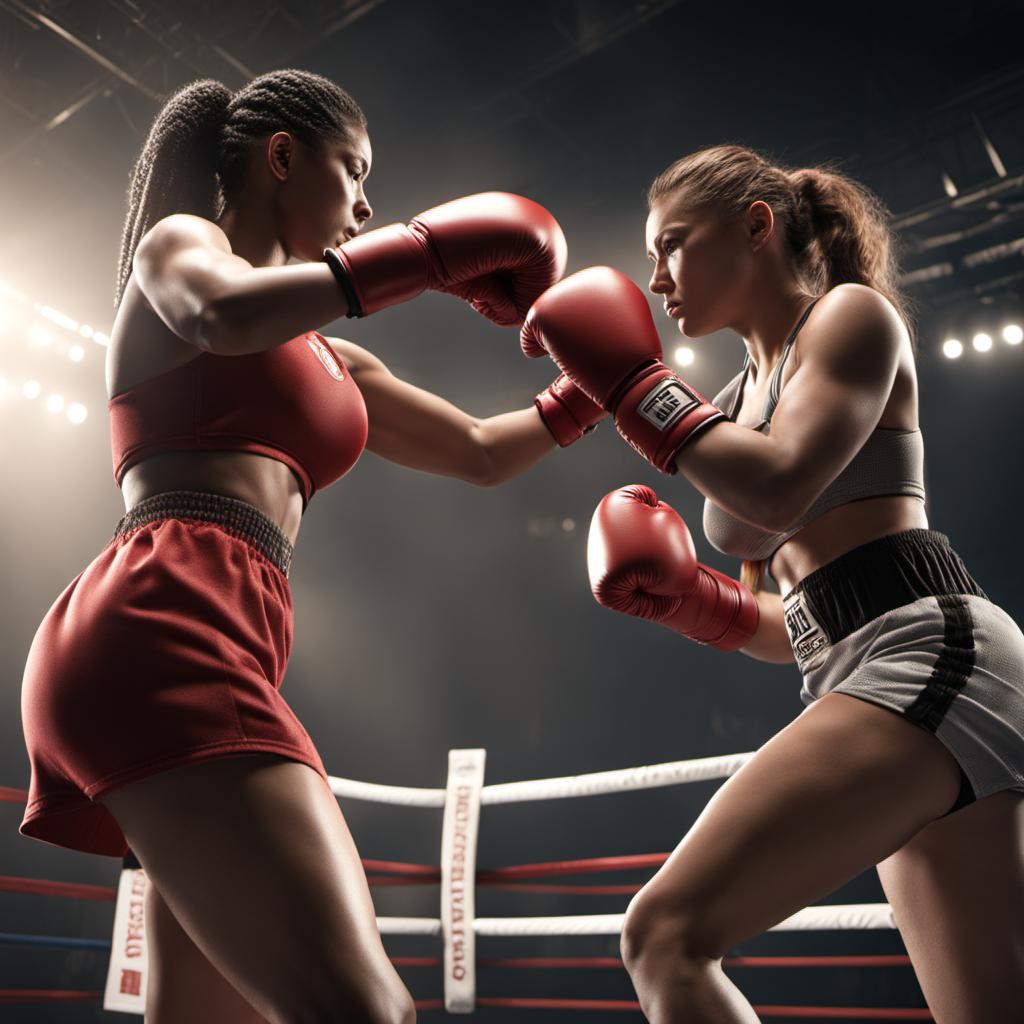 Boxing Deviantart Explore Female Boxing Match by nego23 on DeviantArt