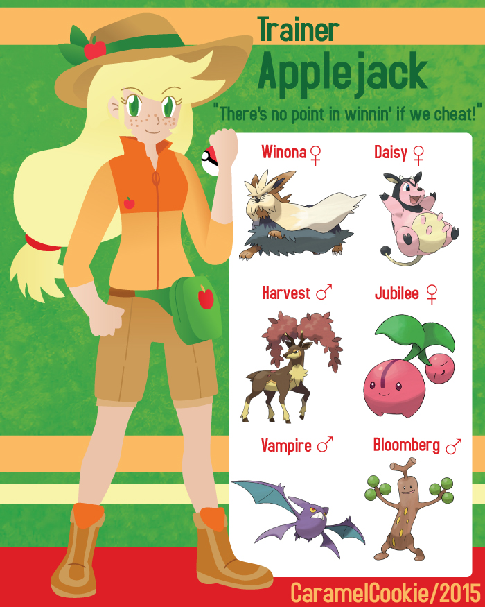 My Little Pokemon Trainer - Applejack