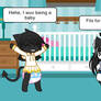 Alice And Wolfy Chatting