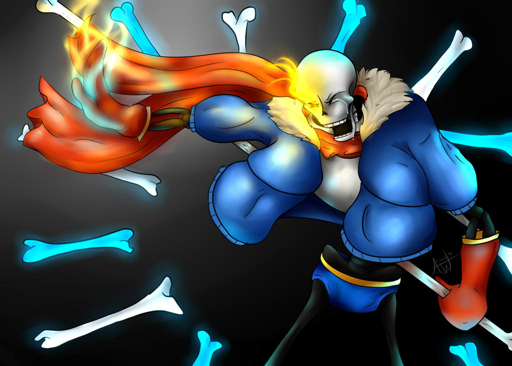 Papyrus Rage *Papyrus no longer believes in you. (+Speedpaint) by BlizzardBrick on ...