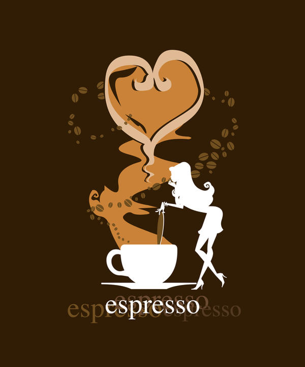 Espresso Coffee Girl