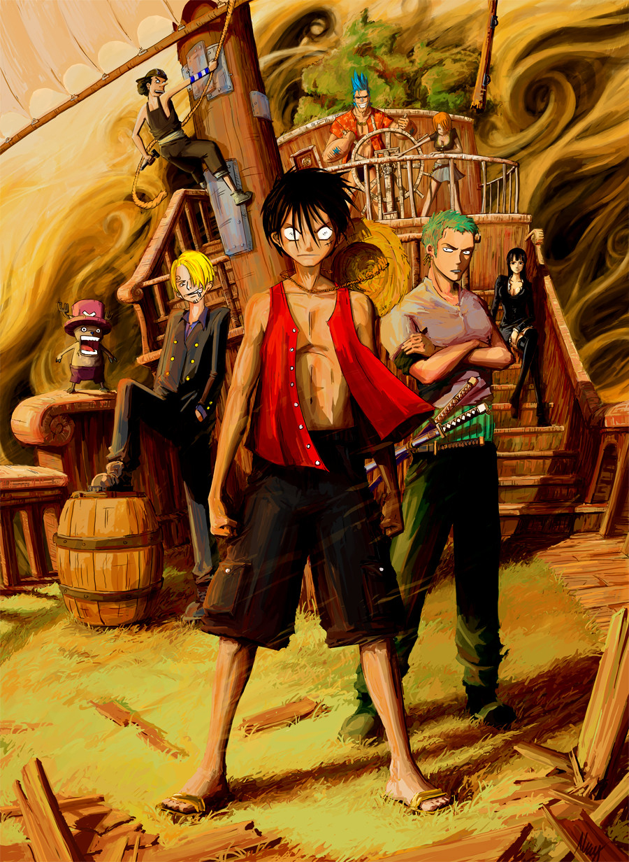 Portgas Ace One Piece Wanted - One Piece - Digital Art, People