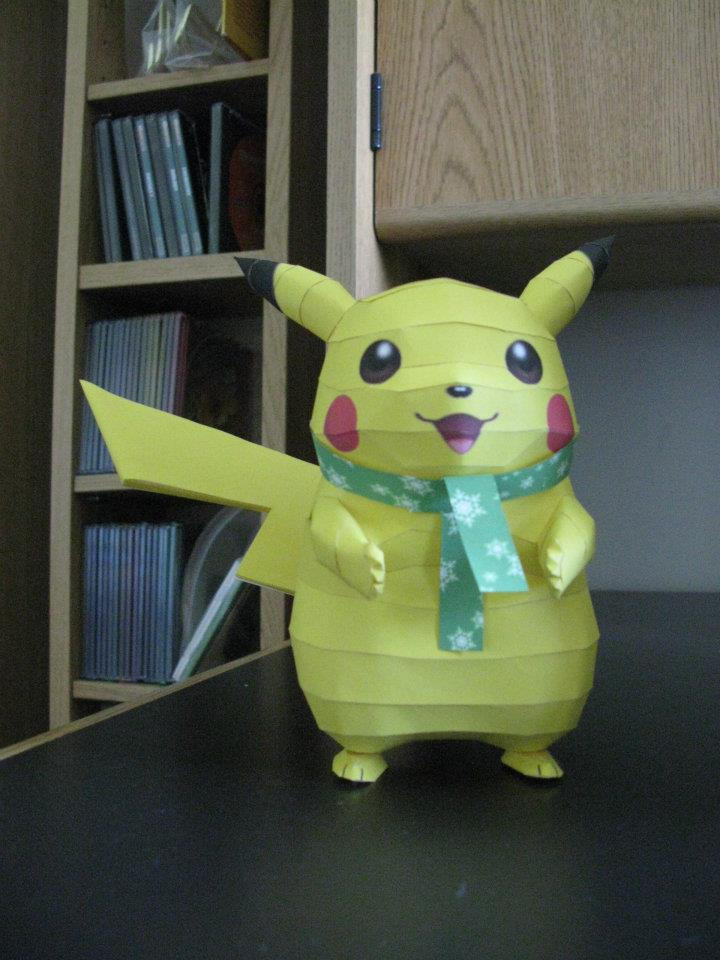 Pikachu Front by Titaneus on DeviantArt