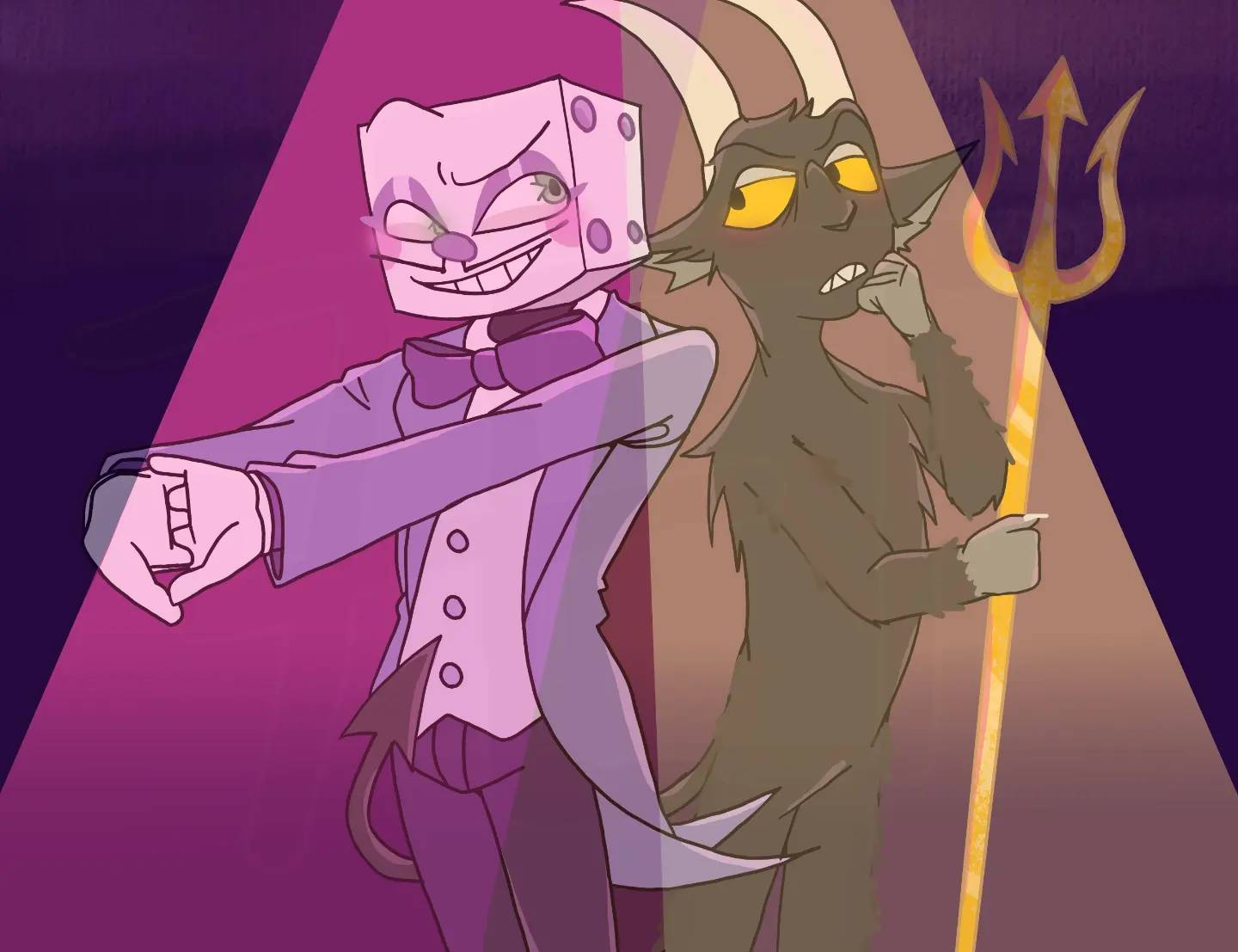 The Devil and King Dice by 7KilledSeven on DeviantArt