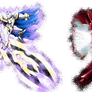 Alphamon Ouryuken VS Omegamon Zwart