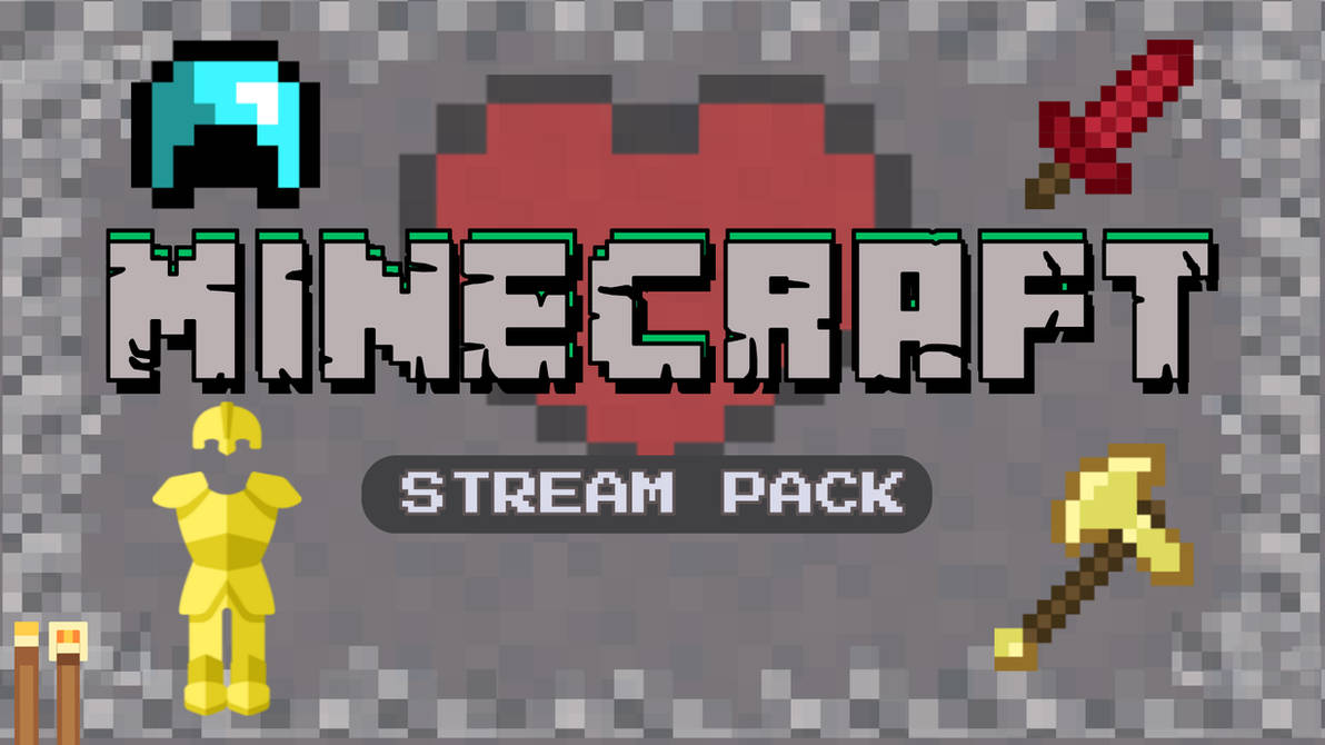 Minecraft Frame Overlay Minecraft - Twitch Overlay by GreatOverlays on DeviantArt