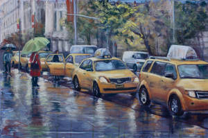 Taxis Waiting