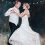 DANCING AT THEIR WEDDING