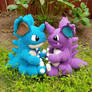 Nidoqueen and Nidoking Amigurumi 3