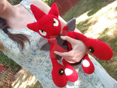 Pokemon - Scizor Amigurumi