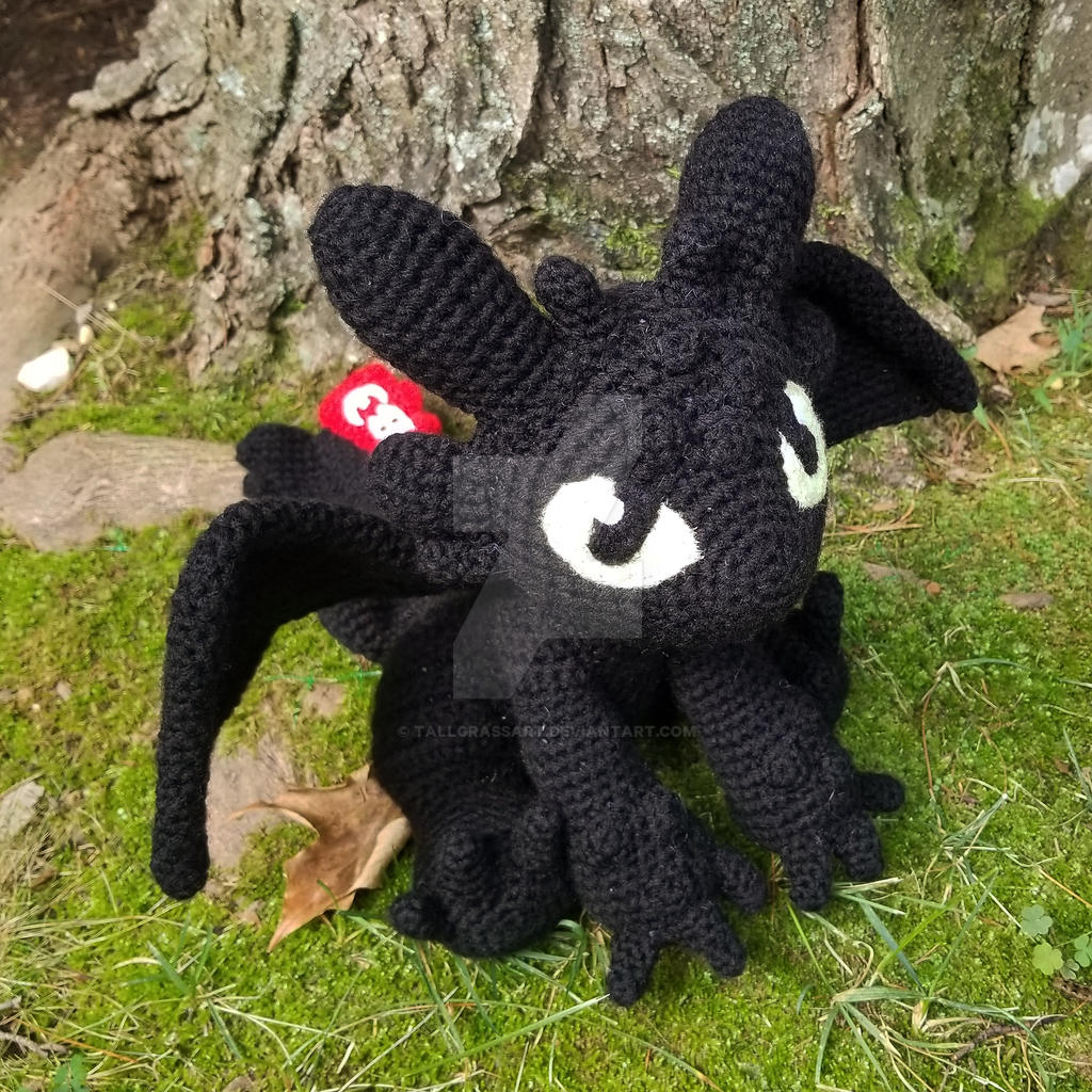 Macrame Toothless Toothless Amigurumi by TallGrassArt on DeviantArt