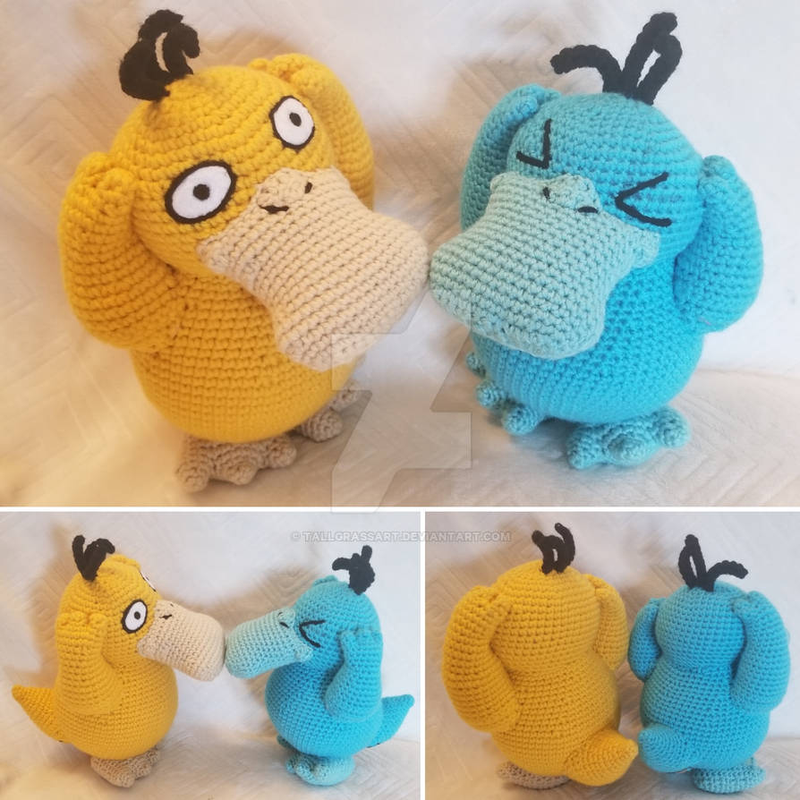 David and Charles - Psyduck using its psychic powers for good! Crochet your  very own Psyduck with Pokémon Crochet Kit - available now from all good book  stores and online with Bookshop
