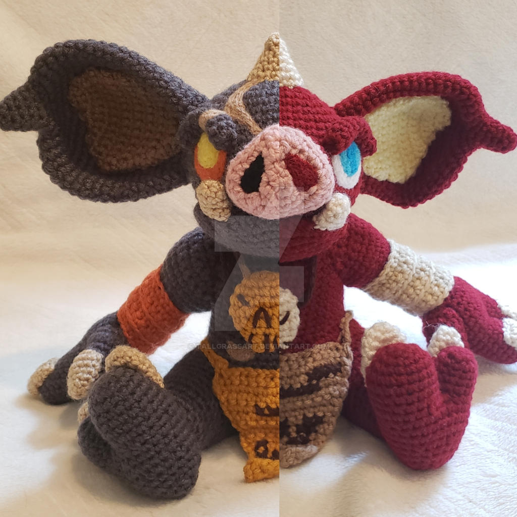 Black + Red Boko Side-by-Side by TallGrassArt on DeviantArt