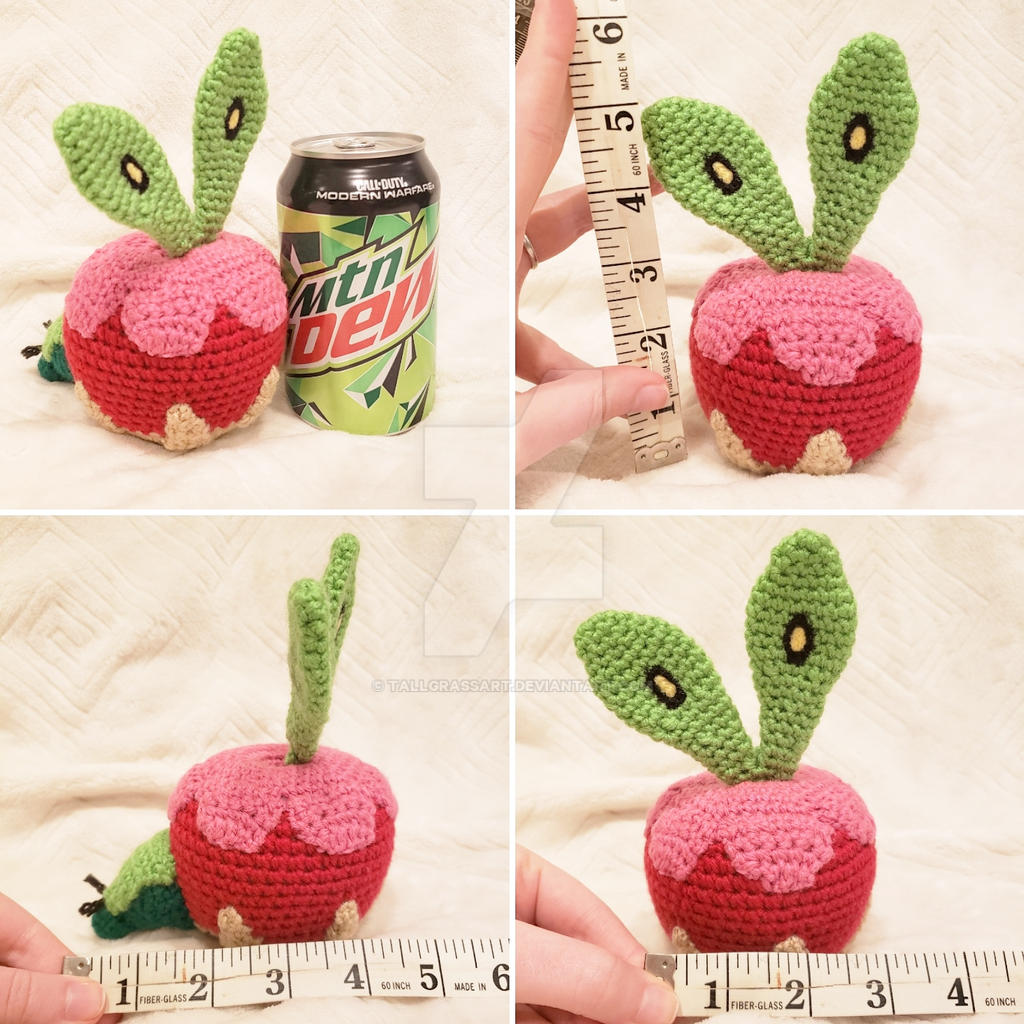 Applin Amigurumi Details by TallGrassArt on DeviantArt