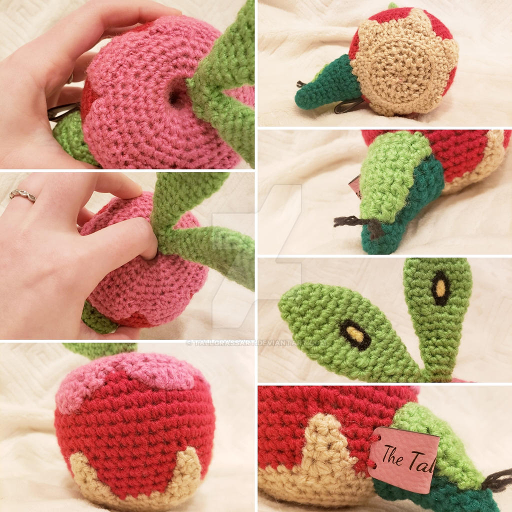Applin Amigurumi Details by TallGrassArt on DeviantArt