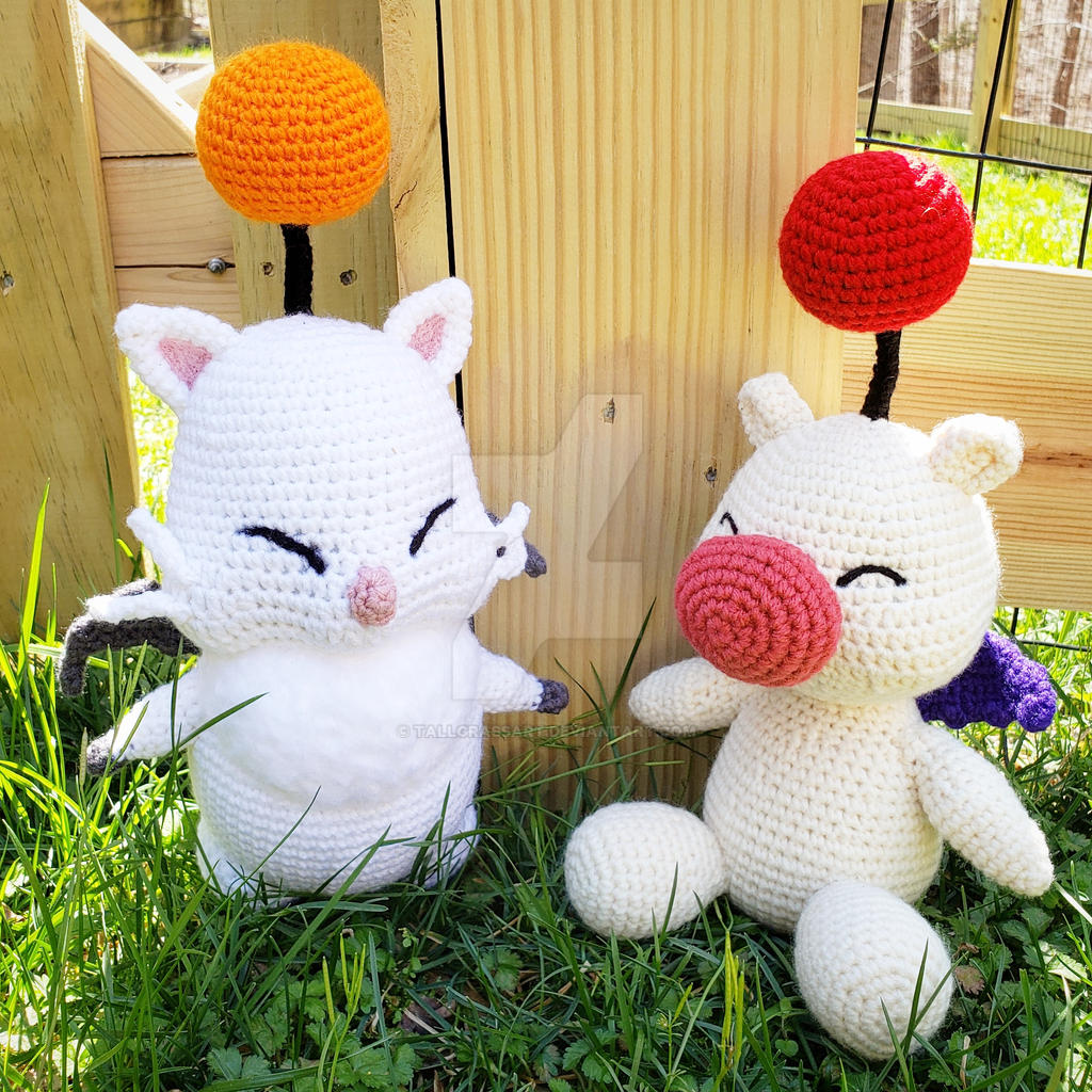 Moogle Writing Final Fantasy 14 Moogle and Kingdom Hearts Moogle by TallGrassArt on ...