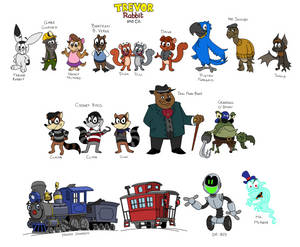 Trevor Rabbit and Co. - Character Cast